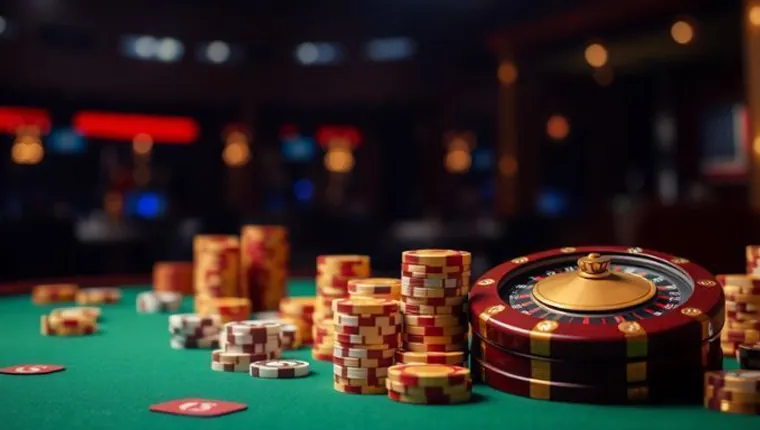 A person holding a smartphone displaying the 9awin app interface with various casino games, emphasizing mobile compatibility and convenience for players.